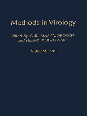 cover image of Methods in Virology, Volume 8